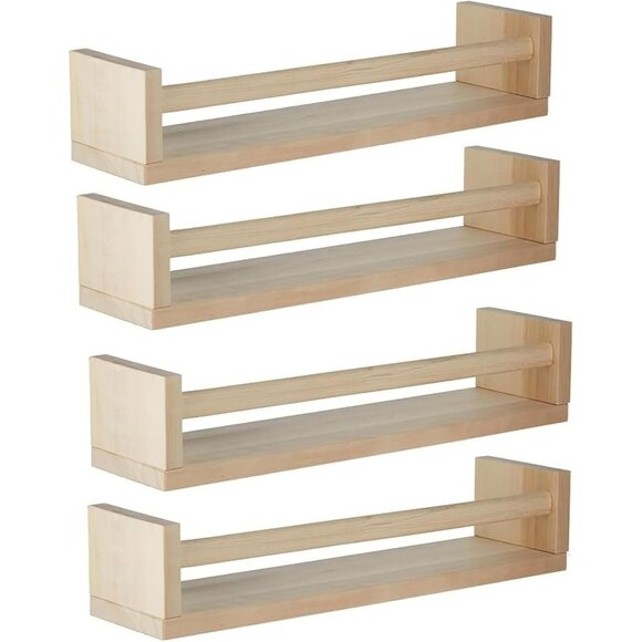 IKEA 400.701.85 Bekvam Spice Rack, Birch, Set of 4 - Picture 1 of 6